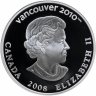 Купить Канада 25 долларов (dollars) 2008  XXI зимние Олимпийские Игры, Ванкувер 2010 - Фигурное катание, в футляре