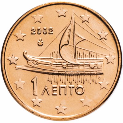 купить Греция 1 евро цент 2002