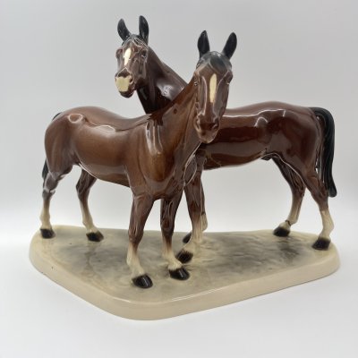 купить Статуэтка "Лошади", Katzhutte, фаянс, аэрография, Германия, 1958-1990 гг.
