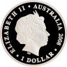 Купить Австралия 1 доллар 2008 "50 лет Острову Рождества"
