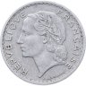 Купить Франция 5 франков (francs) 1950 B  знак монетного двора: "B" - Бомон-ле-Роже