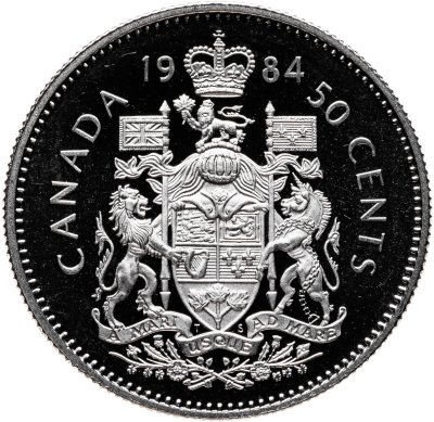 купить Канада 50 центов 1984