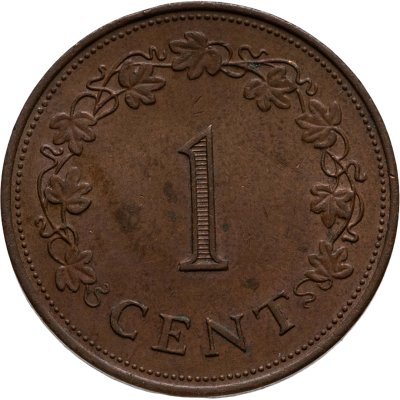 купить Мальта 1 цент (cent) 1977