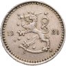 Купить Финляндия 25 пенни (pennia) 1921 H