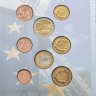 Купить Эстония 2004 набор из 8-ми псевдо евро монетовидных жетонов в буклете
