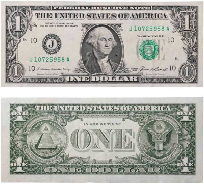 купить США 1 доллар 1985 года (Pick 474) J-Канзас сити