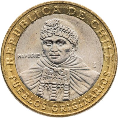 купить Чили 100 песо (pesos) 2003