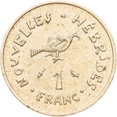 купить Новые Гебриды 1 франк (franc) 1970