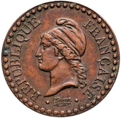 купить Франция 1 сантим 1849