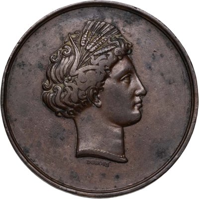купить Франция медаль "Жан-Франсуа — придворный лакей принца Конде" 1842