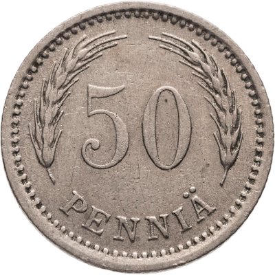 купить Финляндия 50 пенни (pennia) 1921 H