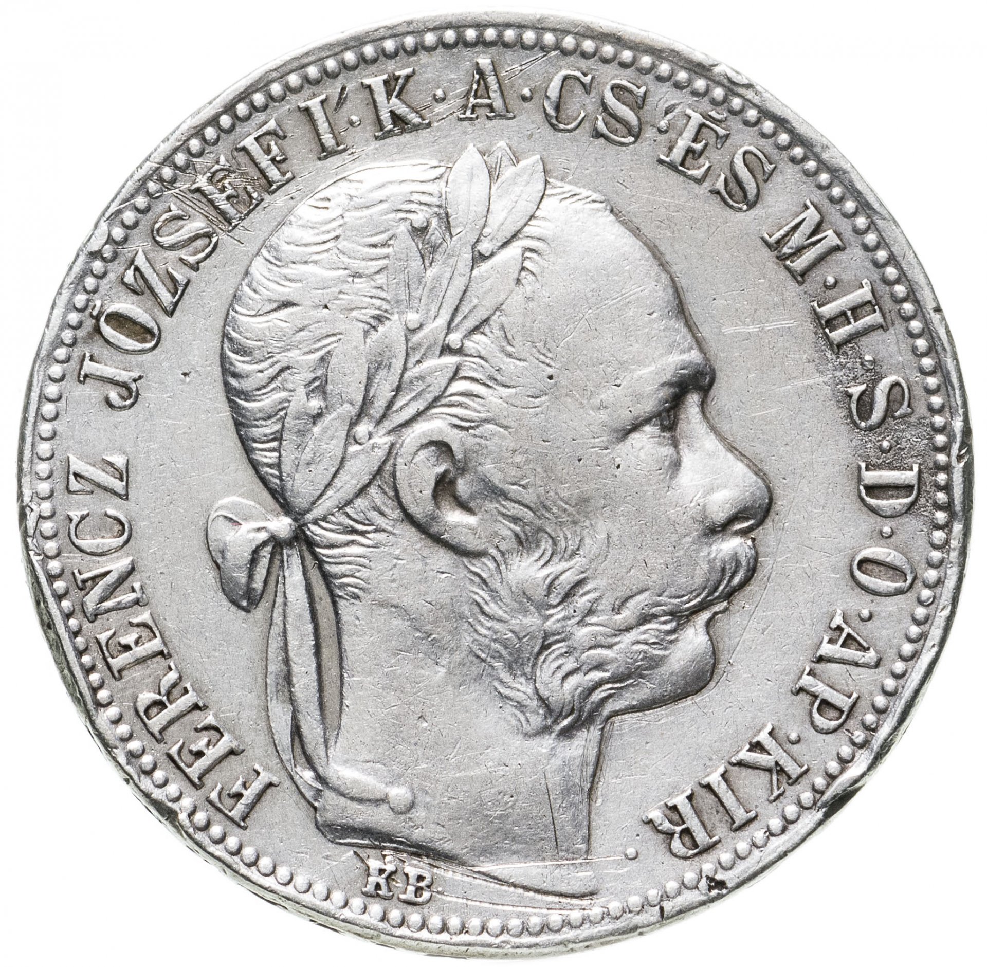 Монета Венгрия 1 форинт (forint) 1891 стоимостью 1244 руб.