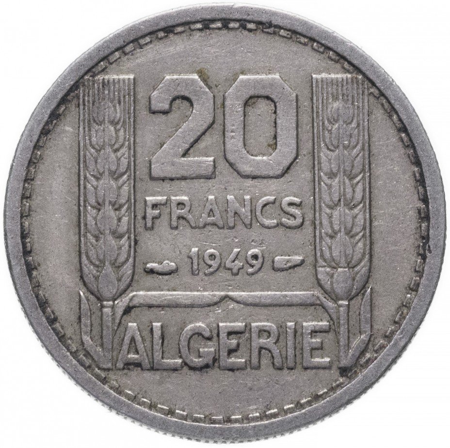 купить Алжир 20 франков 1949 (Французская колония)