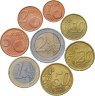 Купить Австрия набор из 8 монет евро 2002-2007 гг от 1 цента до 2 евро