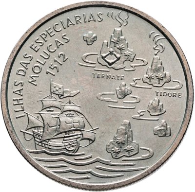 купить Португалия 200 эскудо (escudos) 1995 "Путешествие на Молуккские острова в 1512 году"