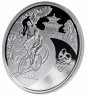 Купить Бразилия 5 реалов (reais) 2015 XXXI летние Олимпийские Игры, Рио-де-Жанейро 2016 - Бег и Самбодром