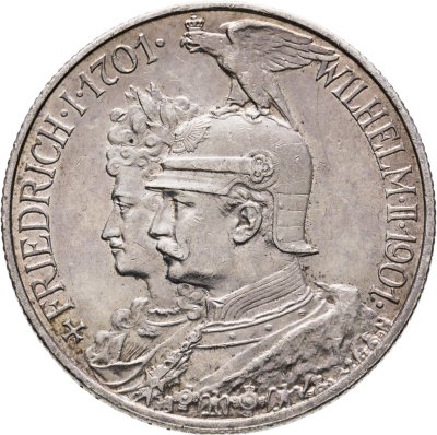купить Германия (Империя) 2 марки (mark) 1901 "200 лет Пруссии"