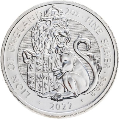 купить Великобритания 5 фунтов (pounds) 2022 Звери Тюдоров - Лев Англии