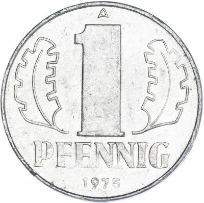 купить Германия 1 пфенниг 1975