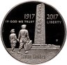 Купить США 50 центов (1/2 доллара, half dollar) 2017 S 100 лет организации "Boys Town" знак монетного двора: "S" - Сан-Франциско