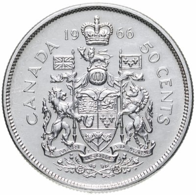 купить Канада 50 центов 1966