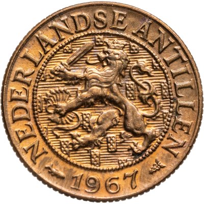 купить Нидерландские Антильские острова 1 цент (cent) 1967
