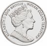 Купить Британская Территория Индийского океана 2 фунта 2019 "150 лет спуску на воду парусного клипера "Катти Сарк""