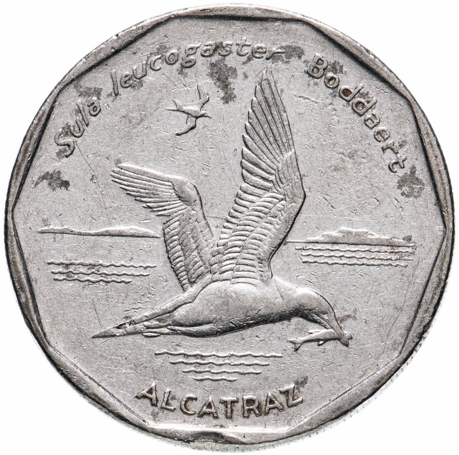 купить Кабо-Верде 20 эскудо (escudos) 1994 "Птицы - Бурая олуша (sula leucogaster)"