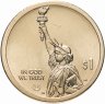 Купить США 1 доллар 2022 Американские инновации -Билл Монро и музыкальное направлению Блюграсс (Кентукки)