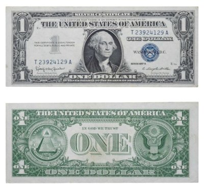 купить США 1 доллар 1957