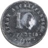 Купить Германия, Ашаффенбург 10 пфеннигов 1917