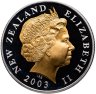 Купить Новая Зеландия 5 долларов (dollars) 2003 "Золотой юбилей правления Елизаветы II"