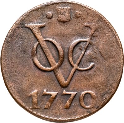 купить Голландская Ост-Индия 1 дуит 1770 Герб Утрехта
