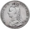 Купить Великобритания 1 крона (crown) 1890 Королева Виктория