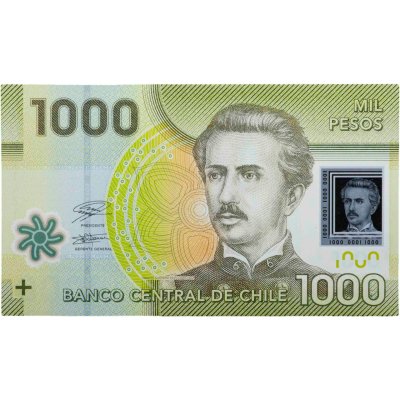 купить Чили 1000 песо 2021 года (Pick 161k) пластик