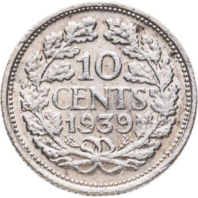 купить Нидерланды 10 центов (cents) 1937-1939, случайный год