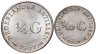 Купить Нидерландские Антильские острова набор из 1/10 и 1/4 гульдена 1954-1970