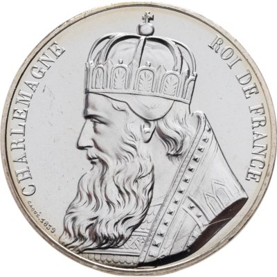 купить Франция 10 евро 2019 "Историческая серия. Часть истории - Шарлемань. Карл Великий" в буклете