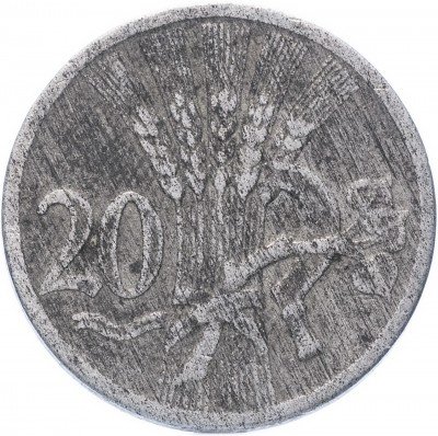 Купить Богемия и Моравия 20 геллеров 1940