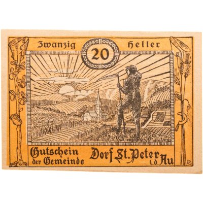 купить Австрия 20 геллеров 1920