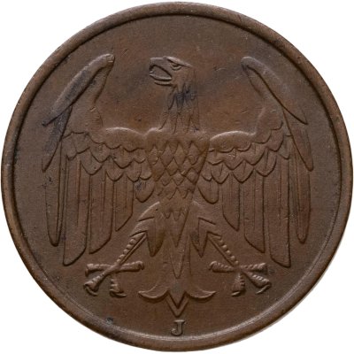 купить Германия 4 рейхспфеннига (reichspfennig) 1932 A знак монетного двора "A" — Берлин