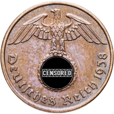 купить Германия (Третий рейх) 2 рейхспфеннига (reichspfennig) 1938 A