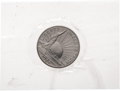 купить США 50 центов (1/2 доллара, half dollar) 1986 "Statue of Liberty (100 лет Статуе Свободы)"