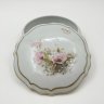 Купить Шкатулка круглой формы, украшенная нежным цветочным декором, фарфор, деколь с подрисовкой, золочение, Limoges, Франция, 1970-1990 гг.