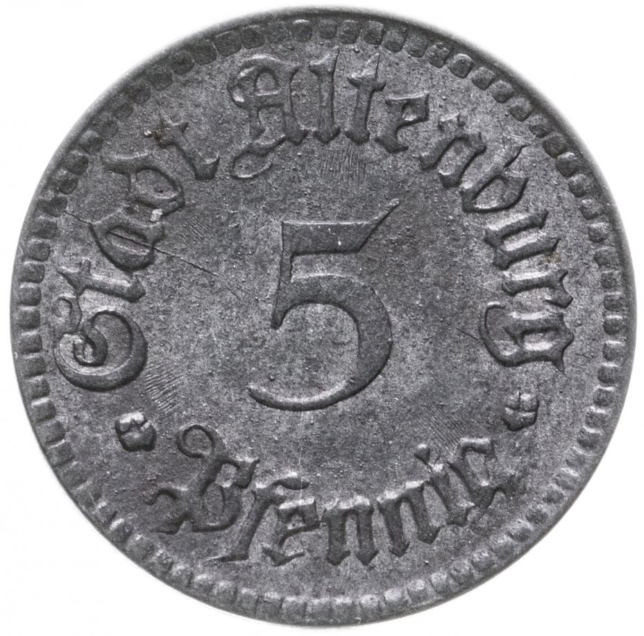 купить Германия (Альтенбург) нотгельд 5 пфеннигов 1920
