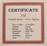 Купить Фиджи 10 долларов 2012 "Дворцовые врата: Кори агунг" с сертификатом