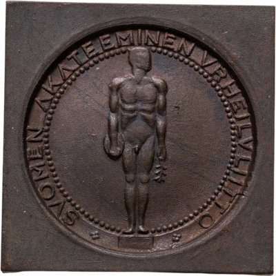 купить Финляндия медаль плакетка "Финский спортивный союз. 3-е место" 1961