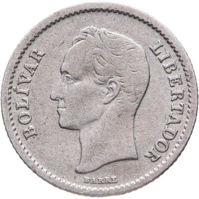 купить Венесуэла 1/4 боливара (bolivar) 1945