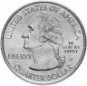 Купить США 1/4 доллара (квотер, 25 центов) 2009 P "Американское Самоа"