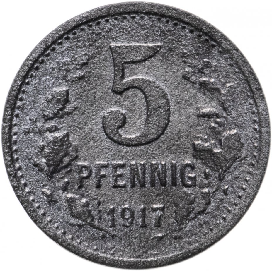 купить Германия, Изерлон 5 пфенниг 1917